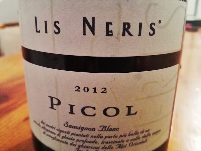 Lis Neris Picol 2012 Sauvignon Blanc