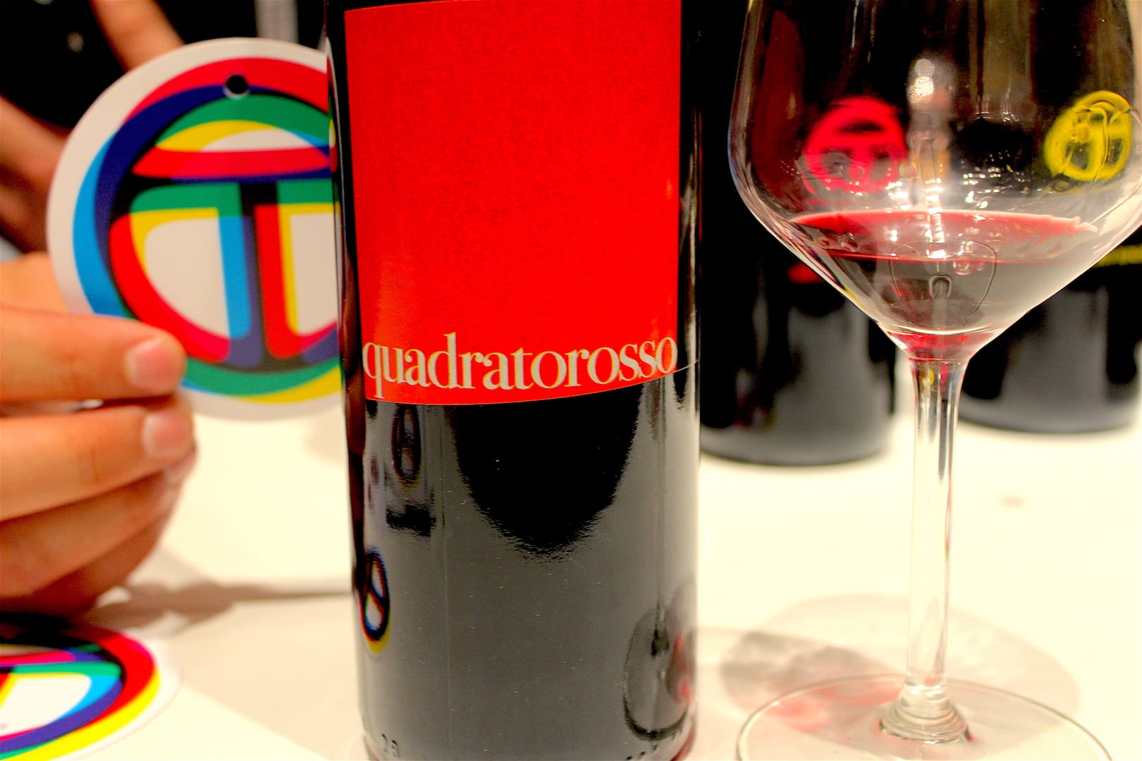 OT wine Quadrato Rosso 2015 a Vinoè 2016