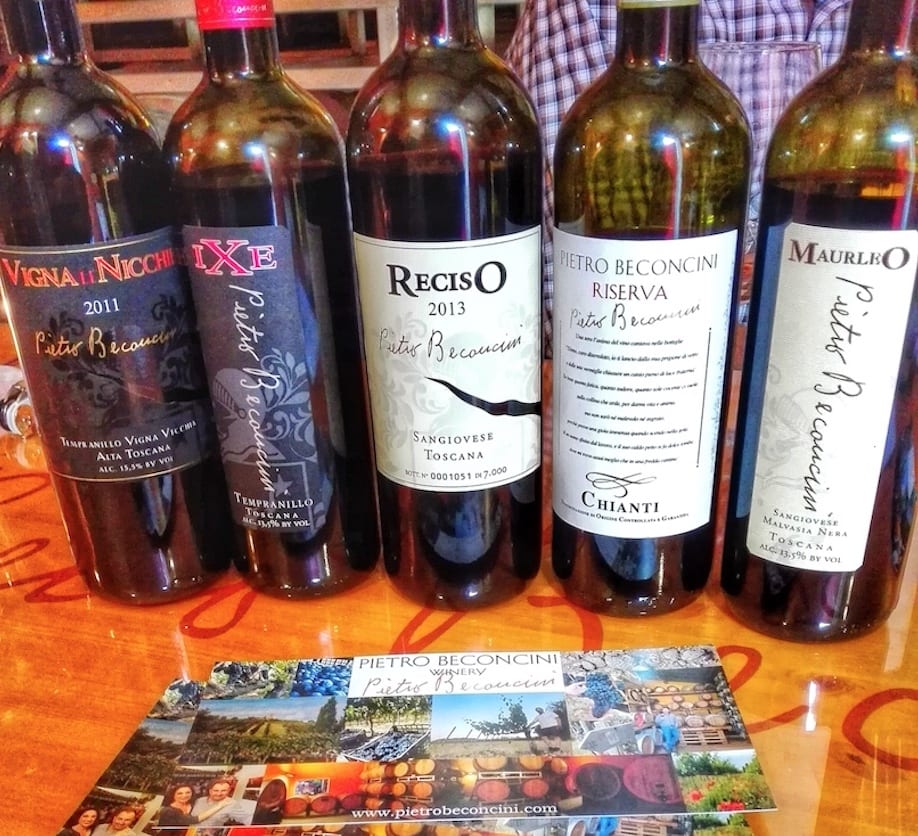 Pietro Beconcini e i suoi vini
