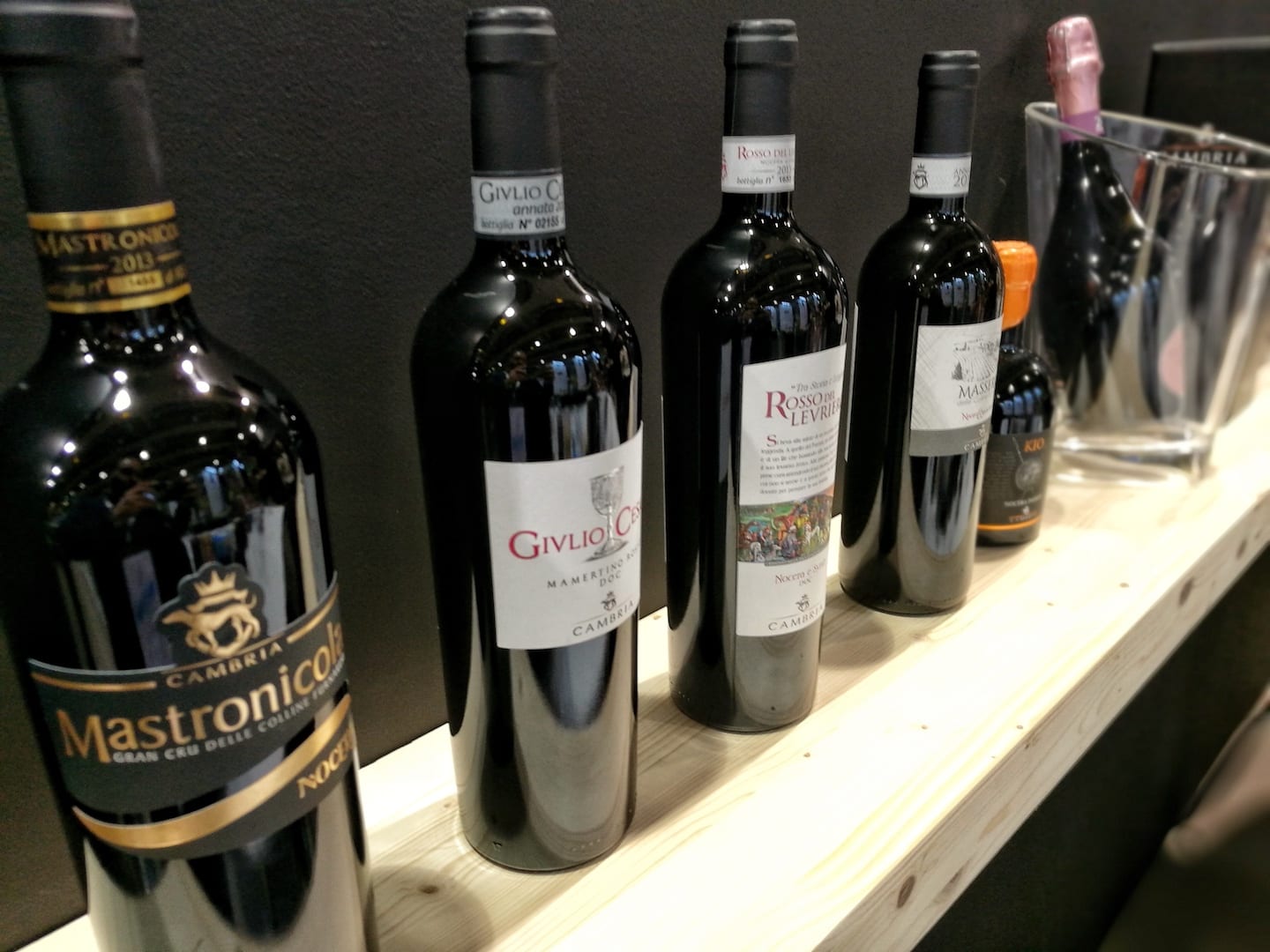 I vini della Cantina Cambria tra le migliori degustazioni del Vinitaly