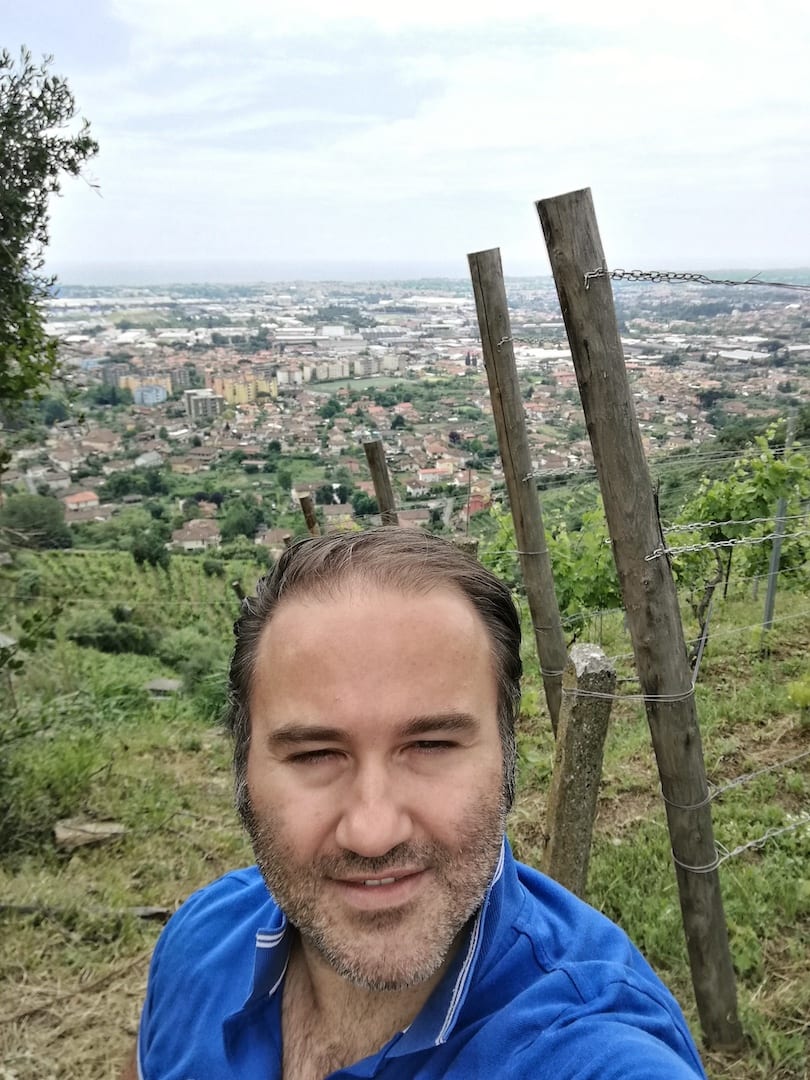 Selfie tra le vigne di Marco Verona