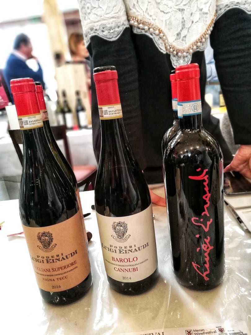 Poderi Luigi Einaudi al Merano Wine Festival 2018