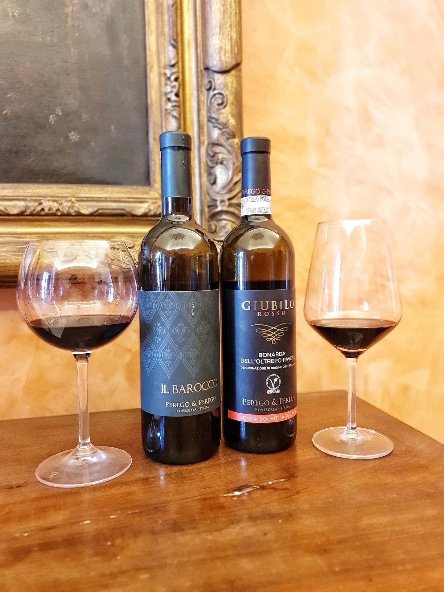 I vini di Perego&Perego nell'Oltrepò Pavese