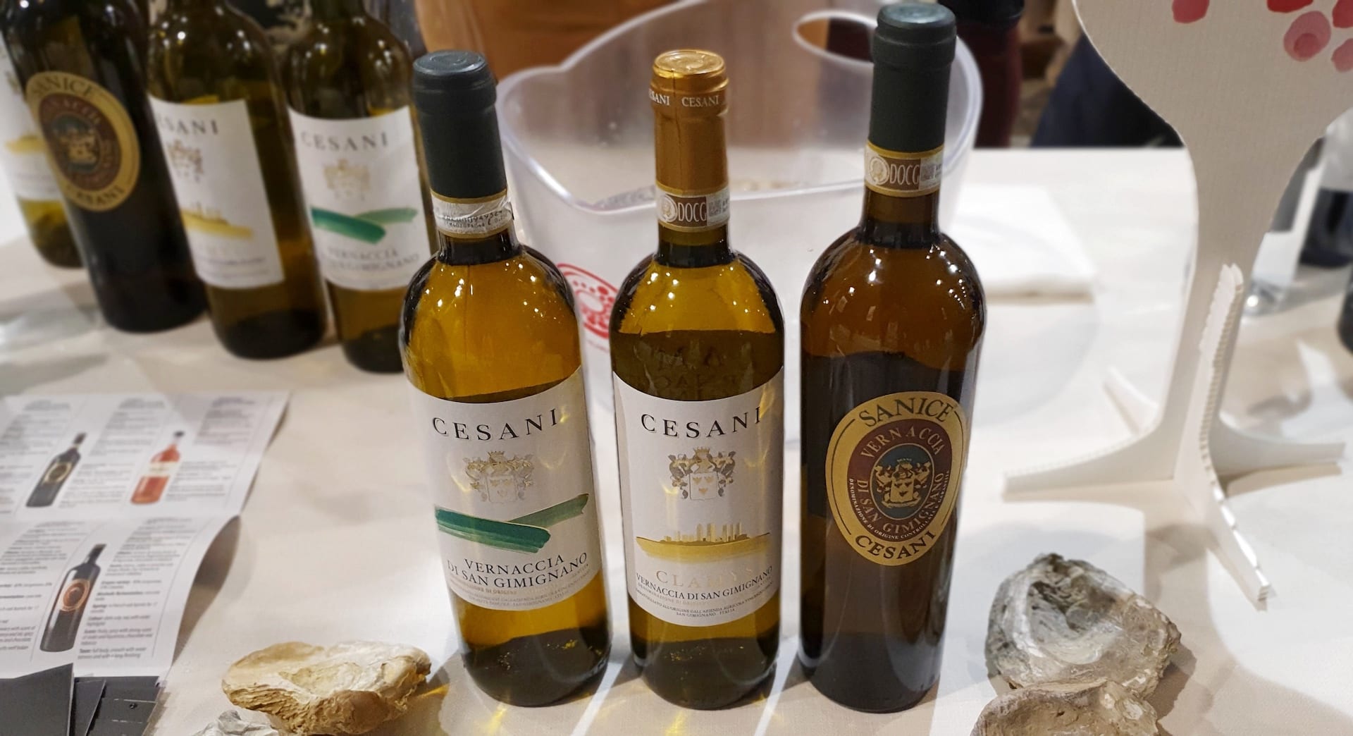 L'interpretazione della Vernaccia di Cesani al Food & Wine 2019