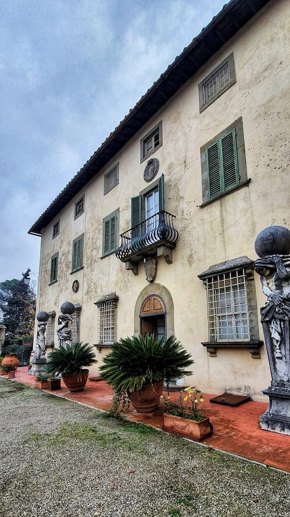 La villa storica di Capezzana