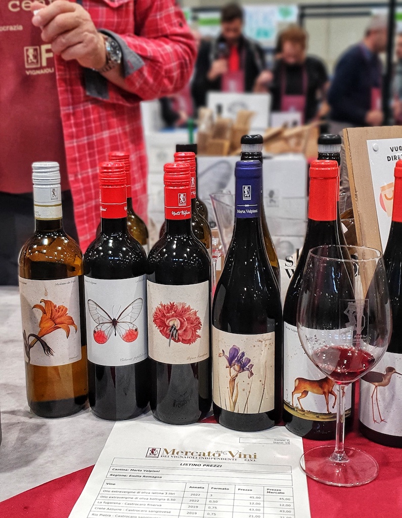 I grandi vini di Marta Valpiani assaggiati durante Fivi 2022