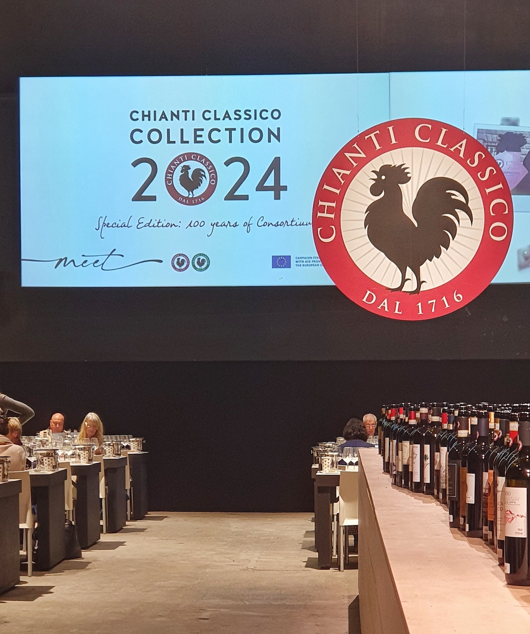 Sala stampa della Chianti Classico Collection 2024